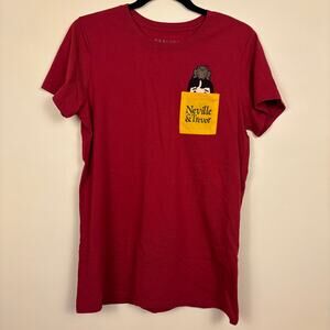 Harry Potter Neville & Trevor Women's Size Large Box Lunch Short‎ Sleeve T-Shirt